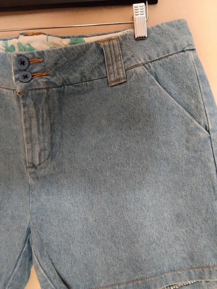 Short jeans grande taille. Marque Nath (A192) - photo numéro 2
