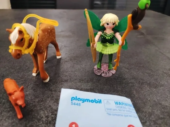 Playmobil Fairies Fée Diana avec cheval Luna 5448