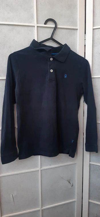 Polo tee-shirt manches longues 8ans 126cm