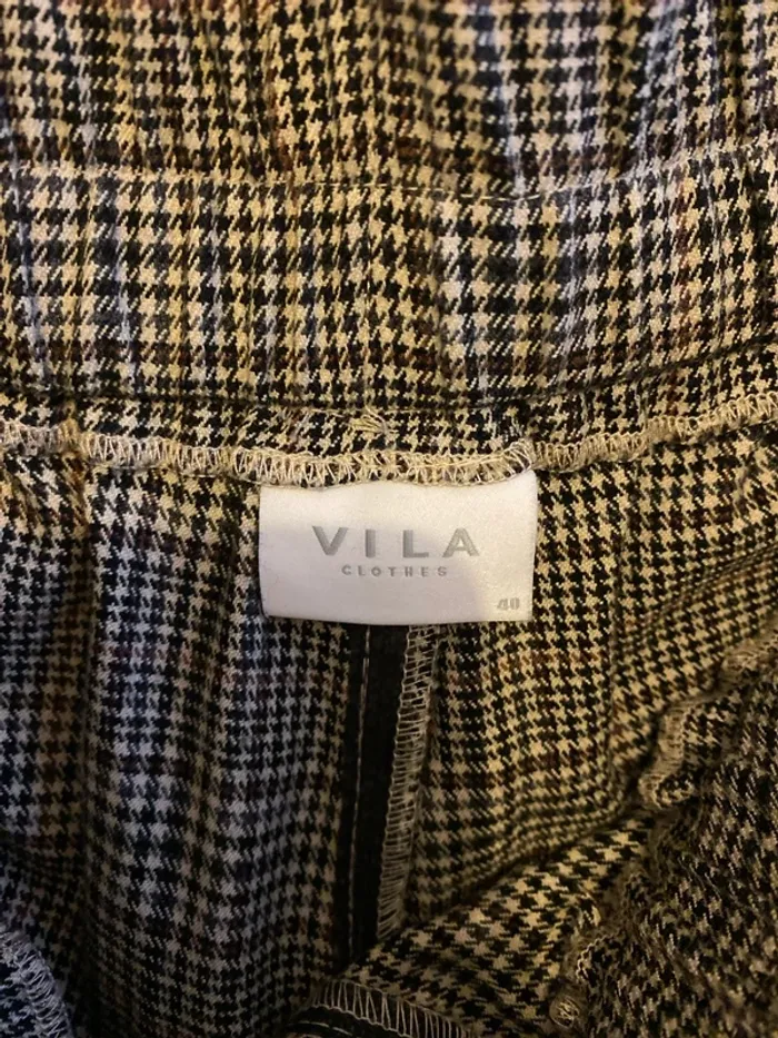 Pantalon à carreaux Vila - photo numéro 6