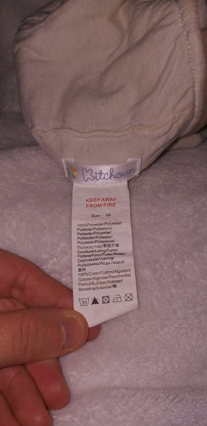 Bonnet polaire rayé à ponpon 12/24 mois - photo numéro 4