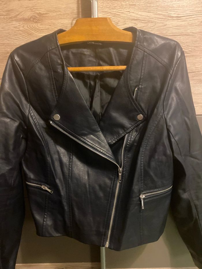 Veste simili cuir - photo numéro 3