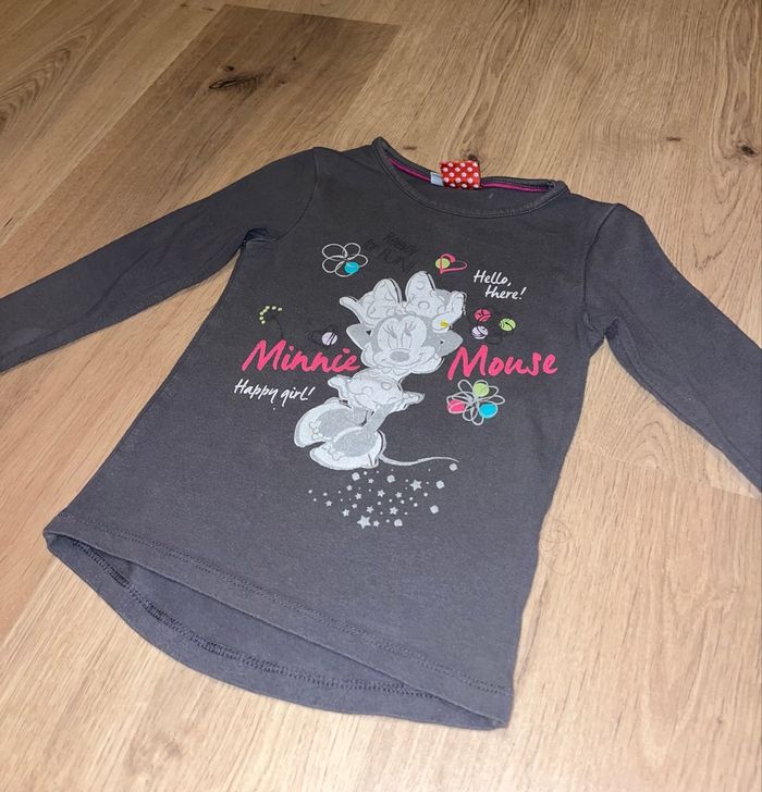 Lot de t-shirt 3 4 ans fille 100% coton - photo numéro 5