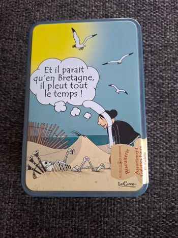 Boîte métal Bretonne en très bon état