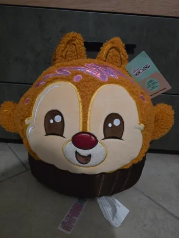 peluche tic et tac truffe chocolat noir 46 cm Munchlings Disney