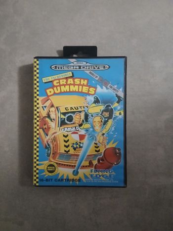 Crash dummies jeu sega Megadrive