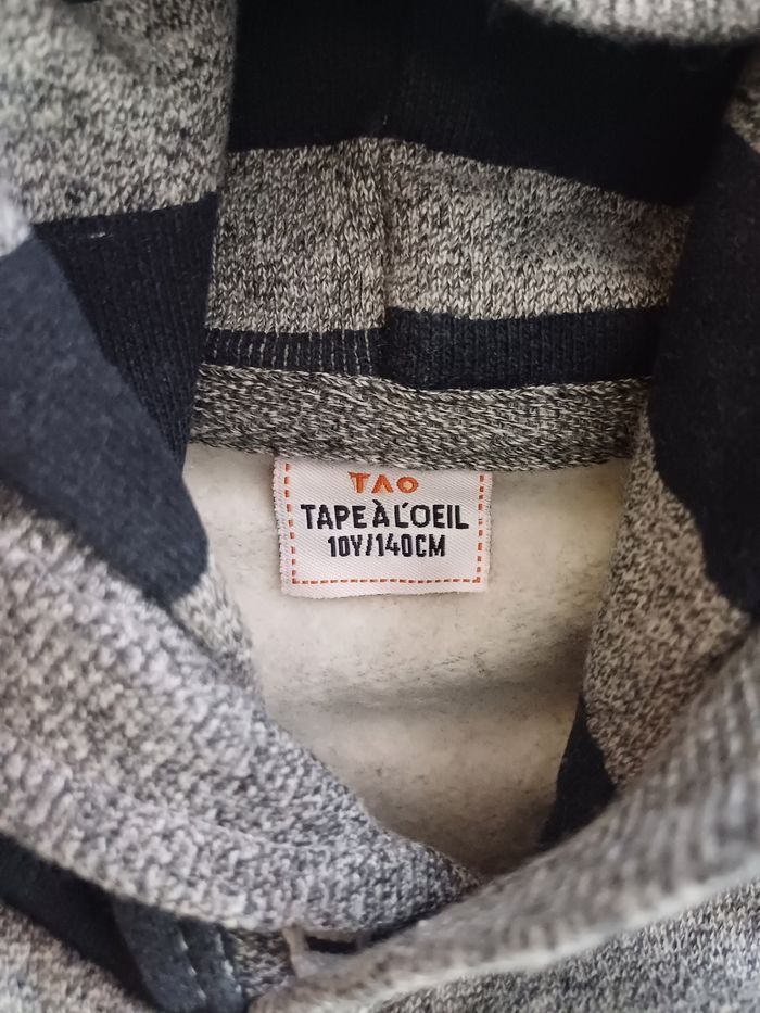 Sweat à capuche gros chiné, Tape à l'œil - photo numéro 6