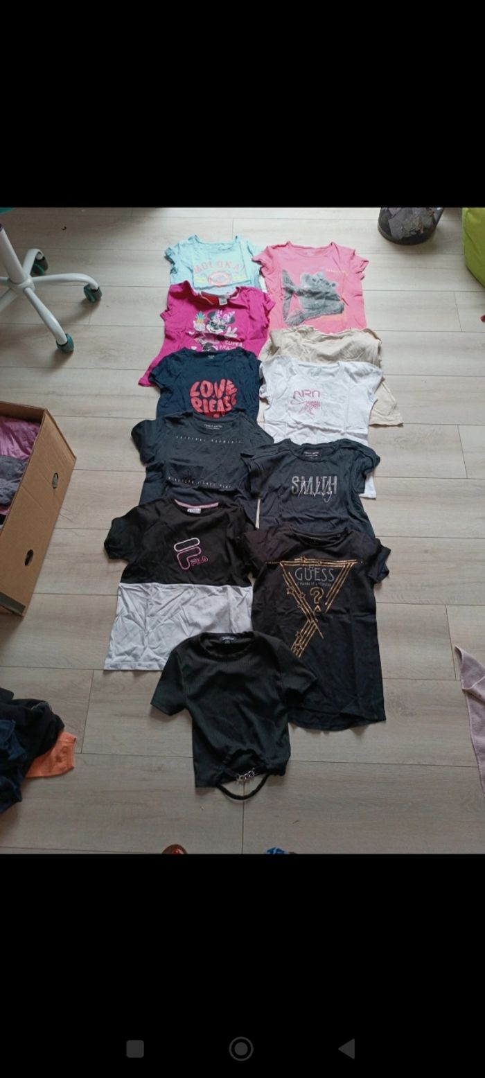 Gros lot de vêtements fille  10 ans - photo numéro 6