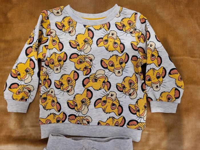 Joli Ensemble jogging Disney Le Roi Lion 12/18 mois 86 cm - photo numéro 3