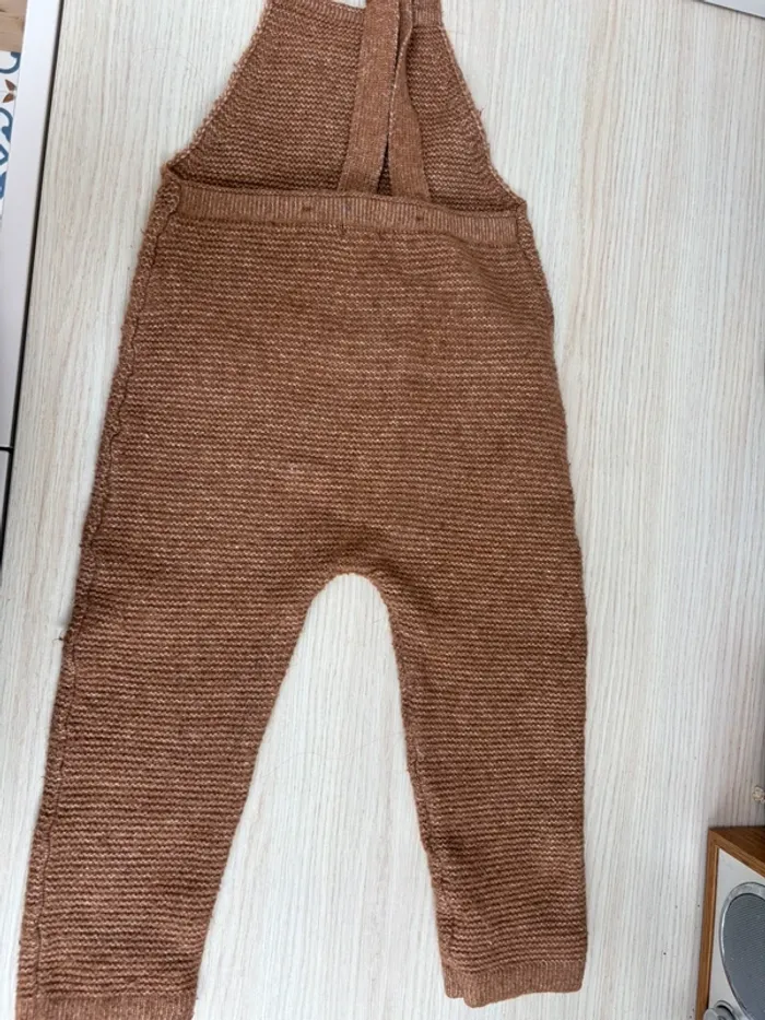 Salopette combinaison en maille Kiabi taille 36 mois - photo numéro 4