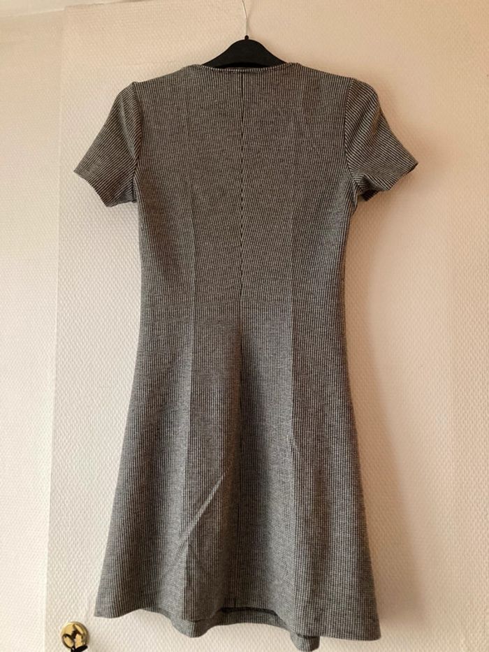Robe motif pied de poule Mango - photo numéro 4