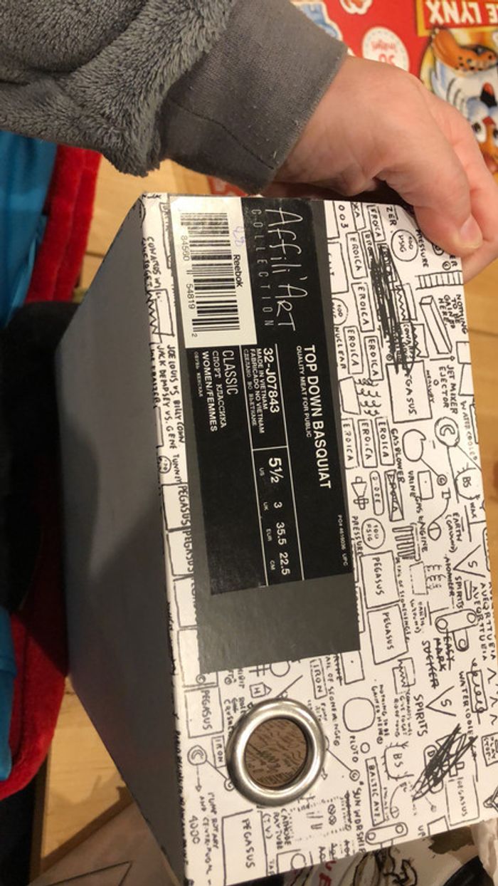 Reebok Basquiat 35.5 - photo numéro 15