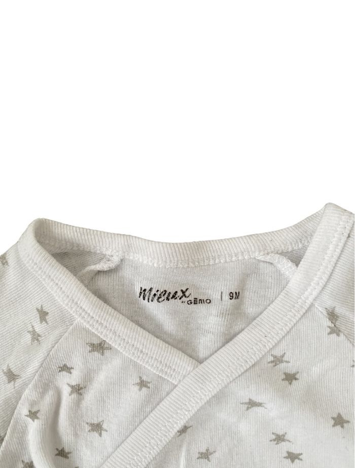 Lot de 4 bodies - Gémo | 9 mois - photo numéro 6