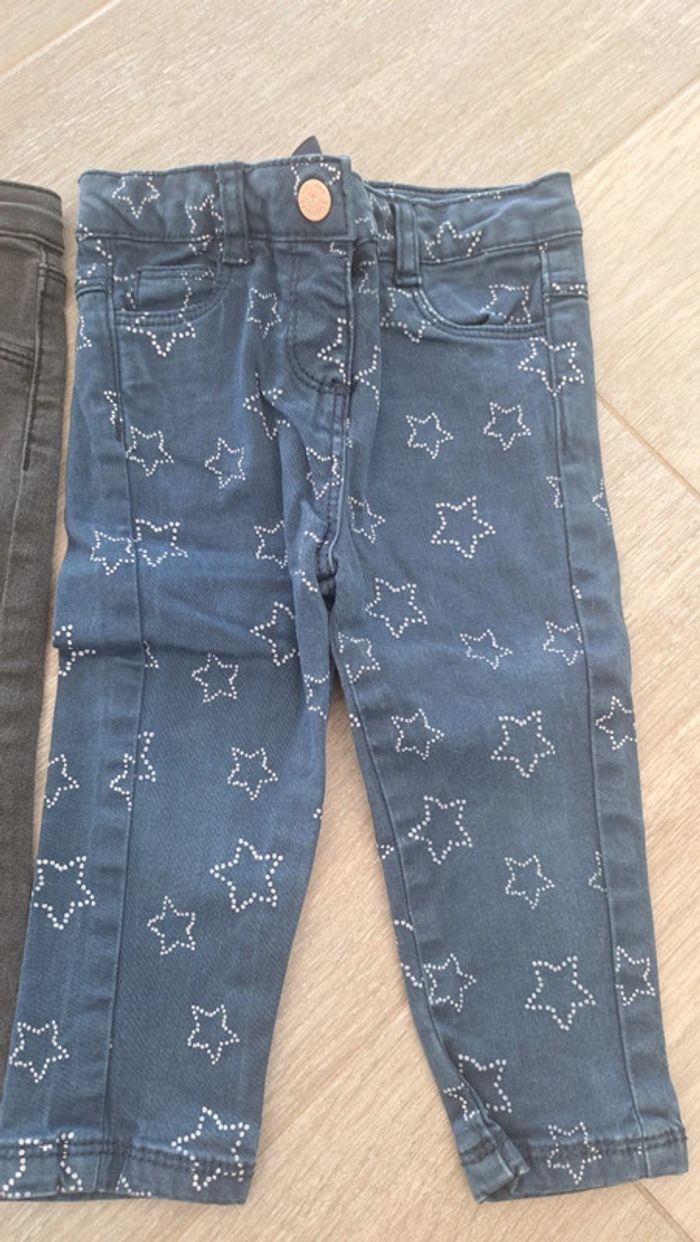 Lot 3 pantalons jeans - photo numéro 2