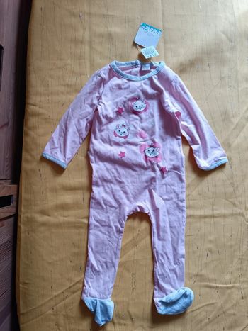 Pyjama coton bébé fille Marie Aristochats 12 mois
