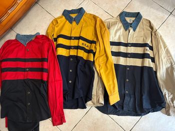 Lot 3 chemises Master Stroke T XL