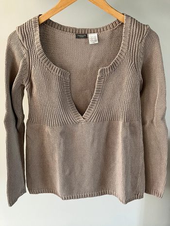 Pull taupe La Redoute 34/36