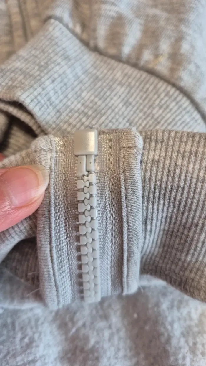 Gilet zip sweat - photo numéro 7