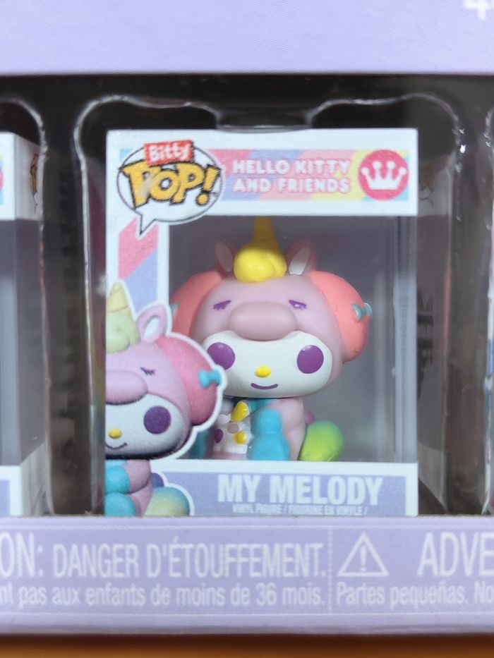 Pack 4 Funko Bitty Pop! Hello Kitty & Friends (Inclus CHASE) - photo numéro 4