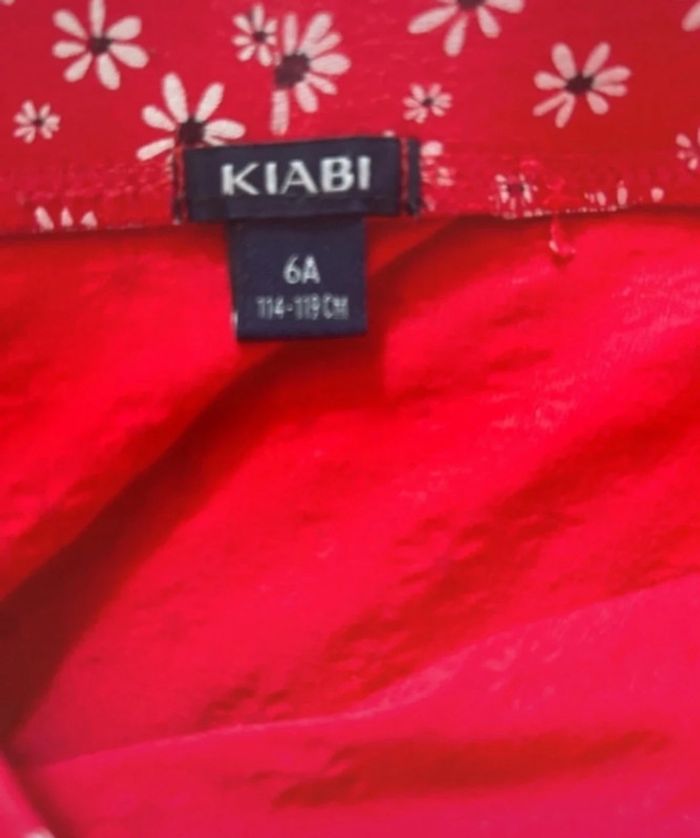 🌸Jupe Kiabi fleurie - Taille élastique - 6 ans - photo numéro 3