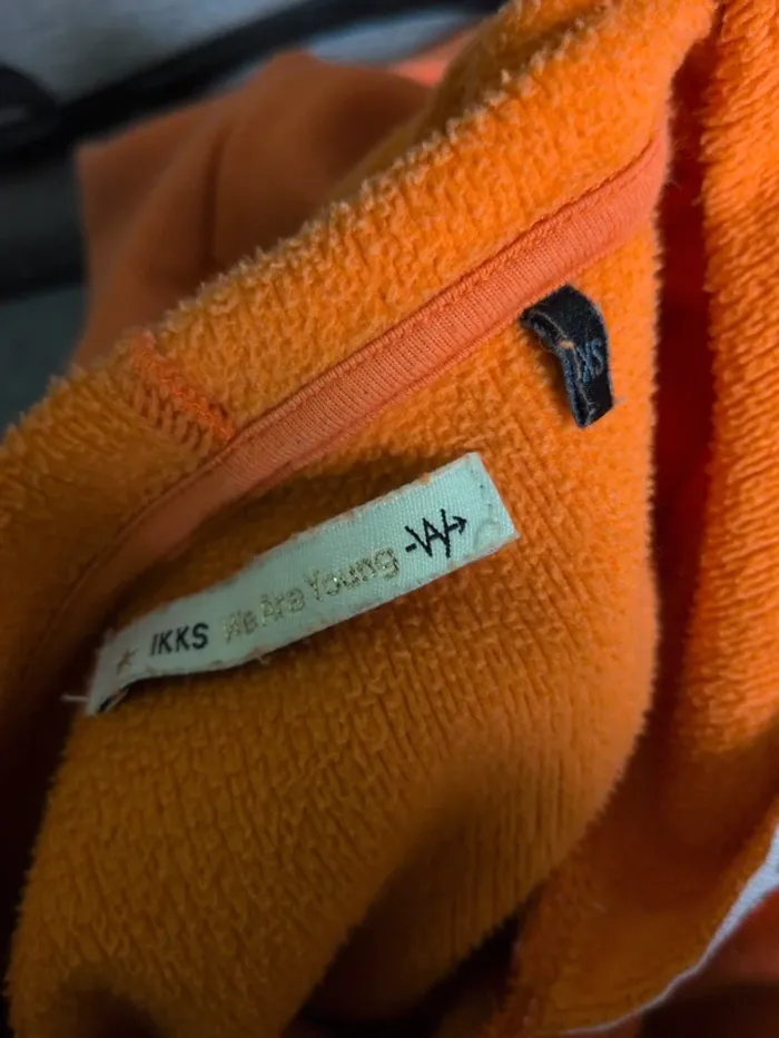 Sweat à capuche IKKS – Taille XS – True Orange - photo numéro 6