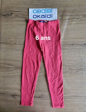 Leggin okaidi 6 ans