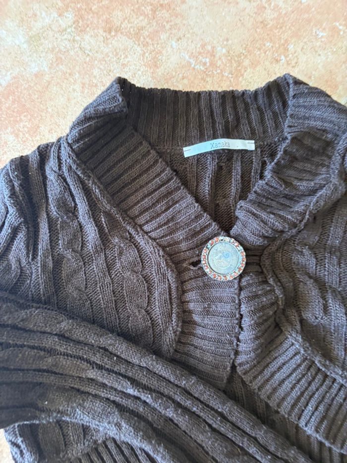 Petit pull col V - photo numéro 2