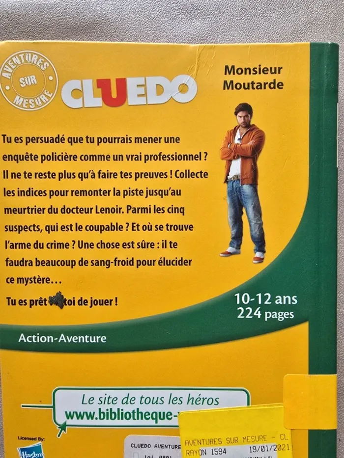 Livre cluedo - photo numéro 2