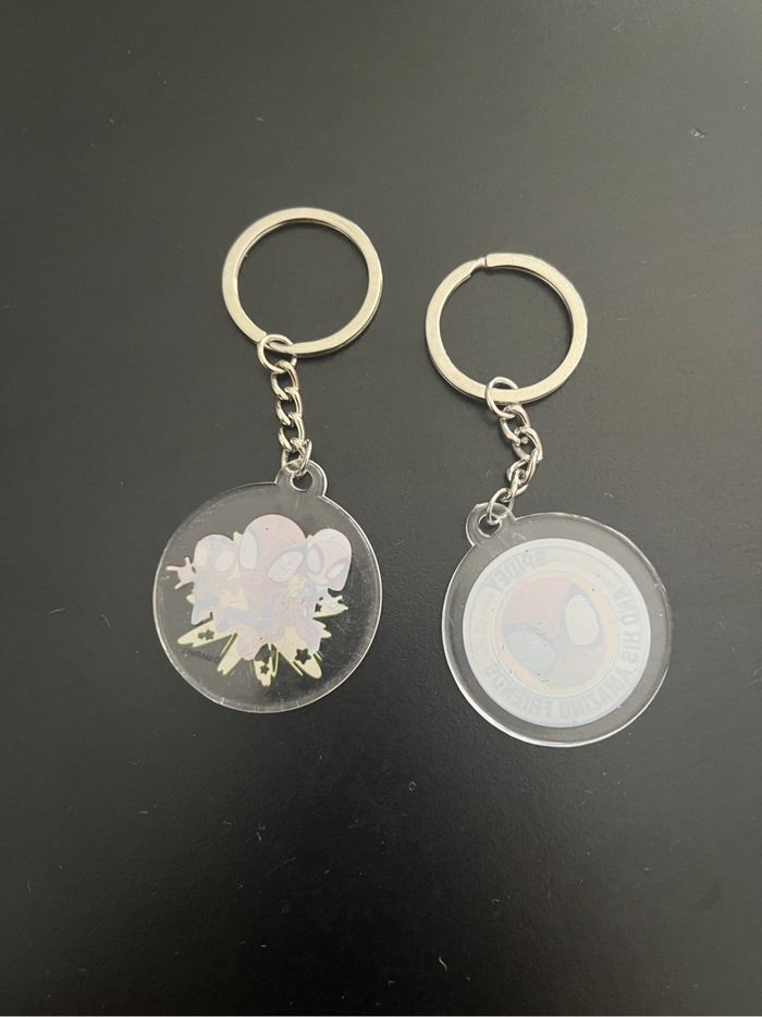 Lot de 2 porte clé spidey - photo numéro 2