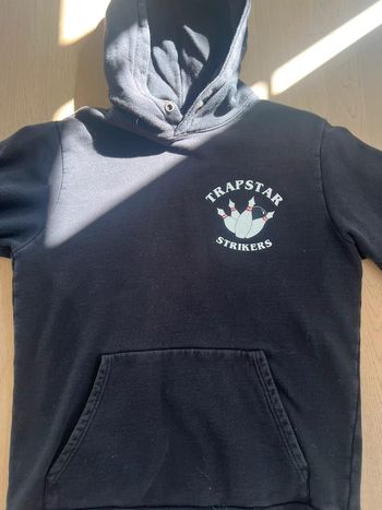 sweat noir trapstar taille L
