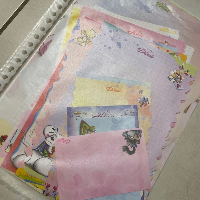 Lot de 25 feuilles Diddl - photo numéro 2