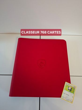 Classeur XL de rangement pour 768 cartes de collection pokemon TCG 