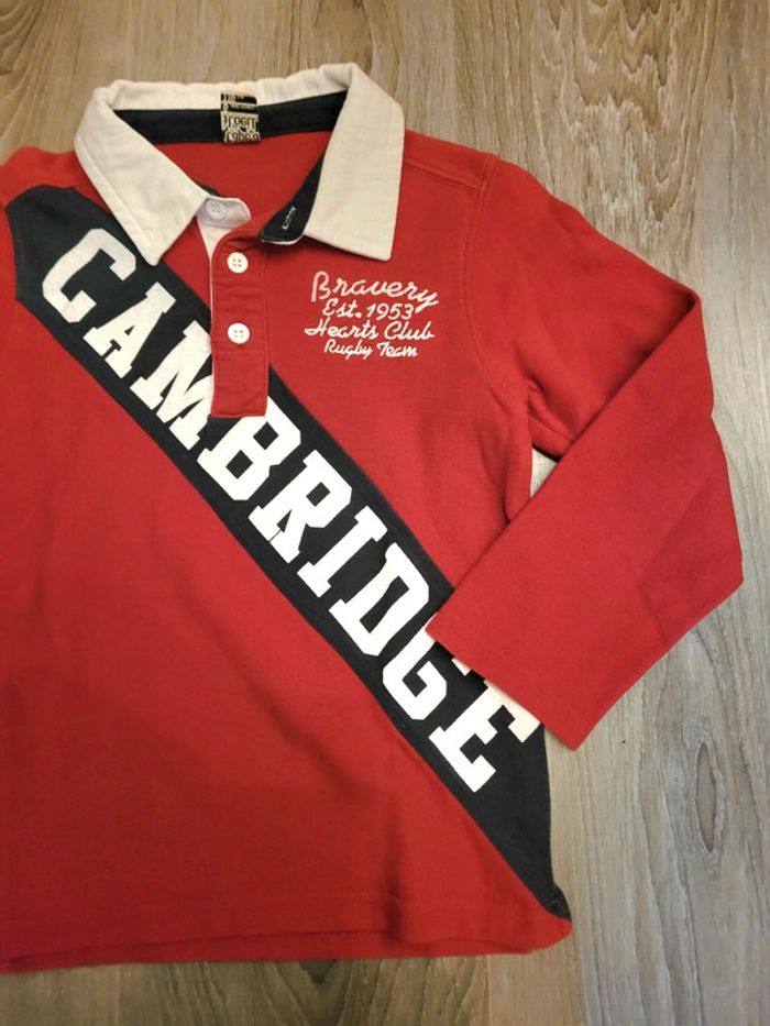 Polo rouge ML Tape à l'œil 6 ans - photo numéro 5