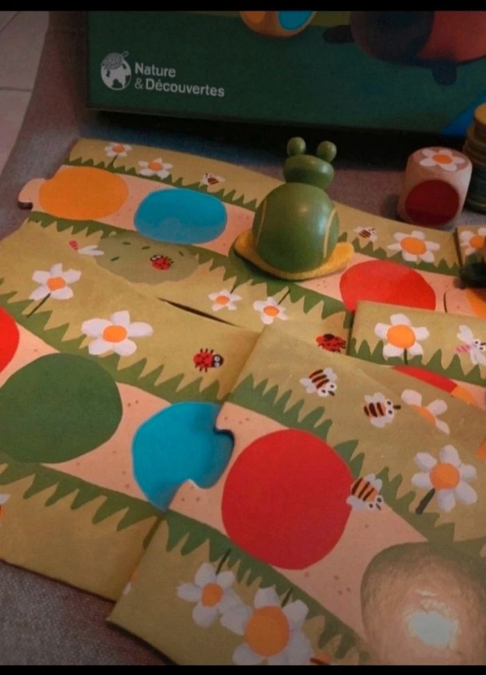 Jeu de société mon premier jeu de parcours de nature et découverte - photo numéro 2