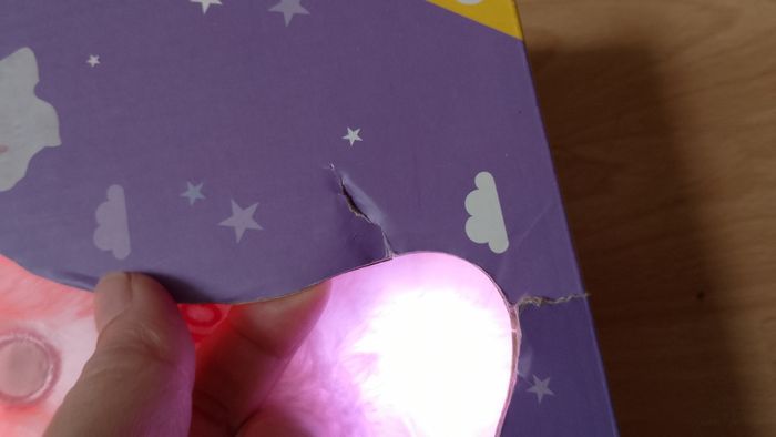 Coussin étoiles lumineuse neuf - photo numéro 7