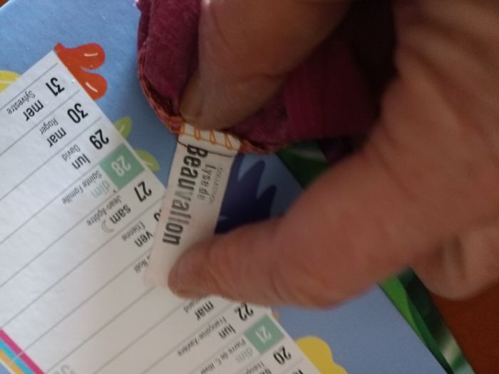 Housse couette " je t'aime " - photo numéro 7