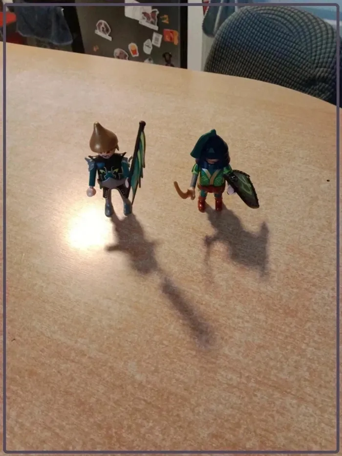 2 samouraï playmobil