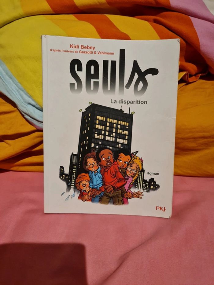 Livre SEULS - la disparition