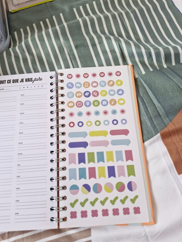 Planning journalier - photo numéro 4