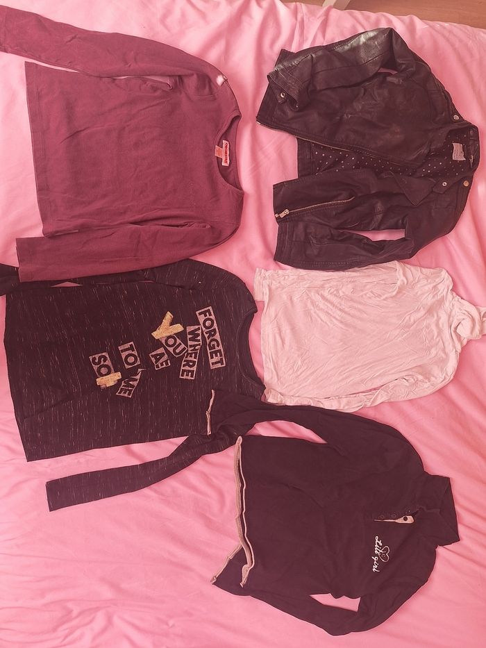 Lot vêtements fille 10 ans - photo numéro 3