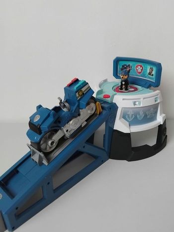 PAT PATROUILLE Moto et Tour Garage Rampe de Lancement Sonore 🏍