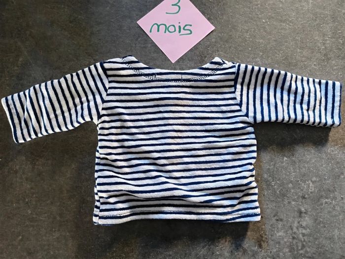 Gilet velours 3 mois - photo numéro 4