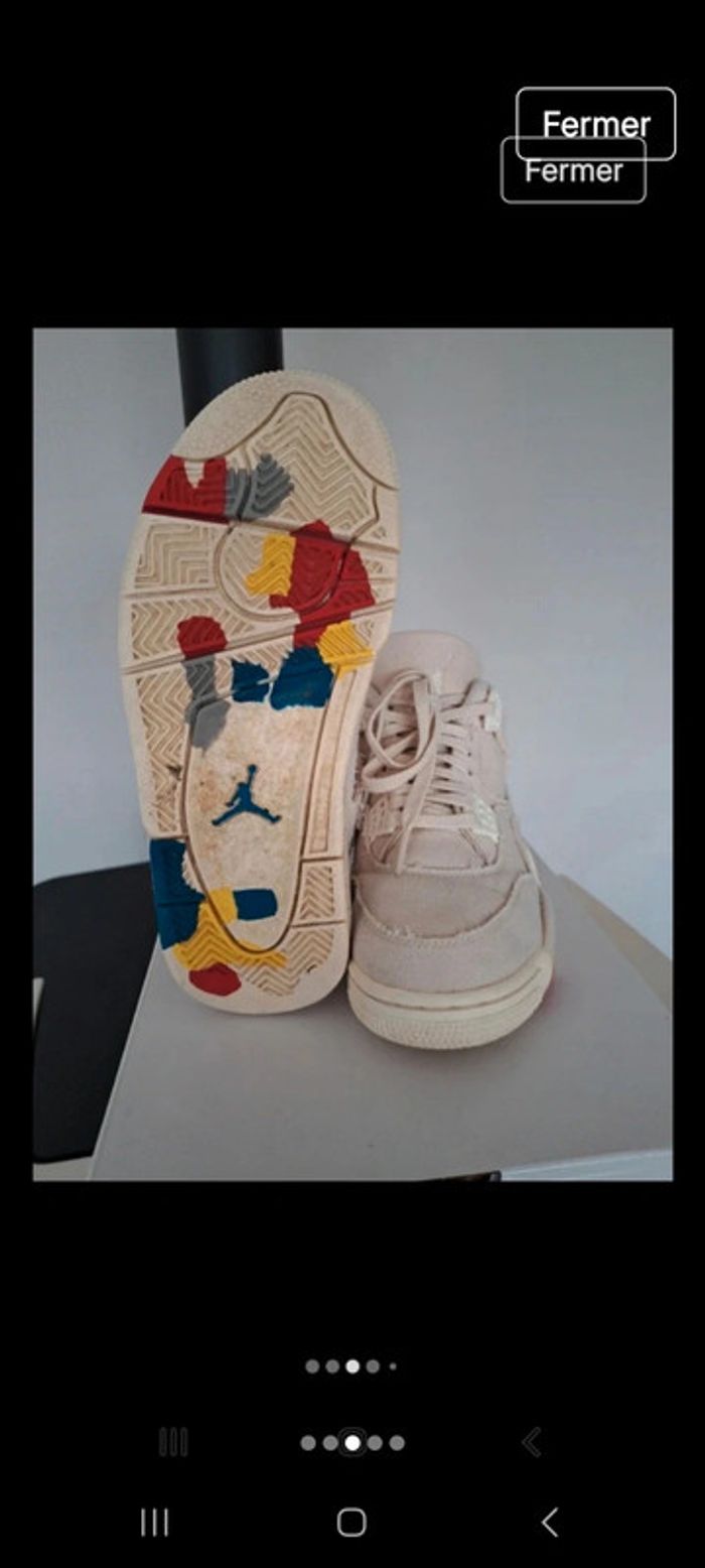 Wimns Air Jordan 4 rétro 37,5 - photo numéro 3