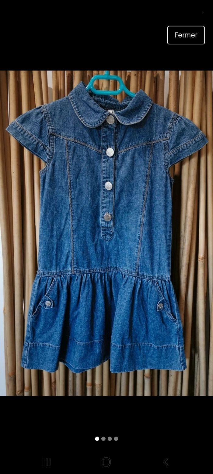 Robe jeans Okaïdi 8 ans - photo numéro 1