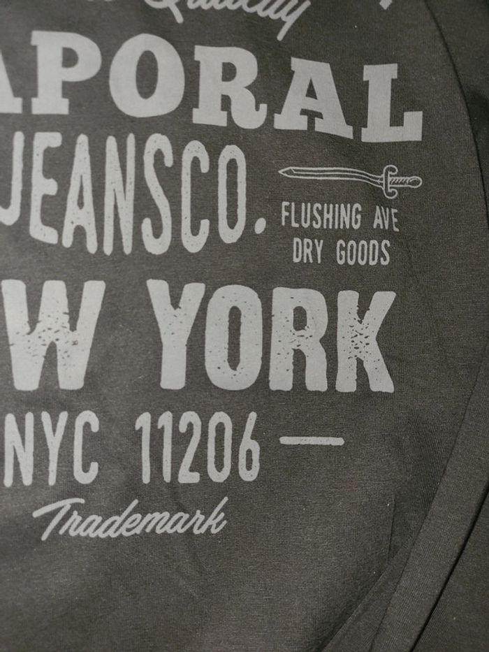 Tee-shirt à capuche Kaporal /14 ans - photo numéro 4