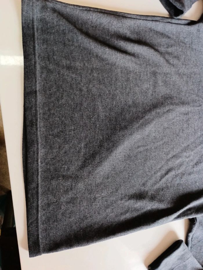 Pull fin manches 3/4 femme Naf Naf rétro vintage ancien taille 38 - photo numéro 2