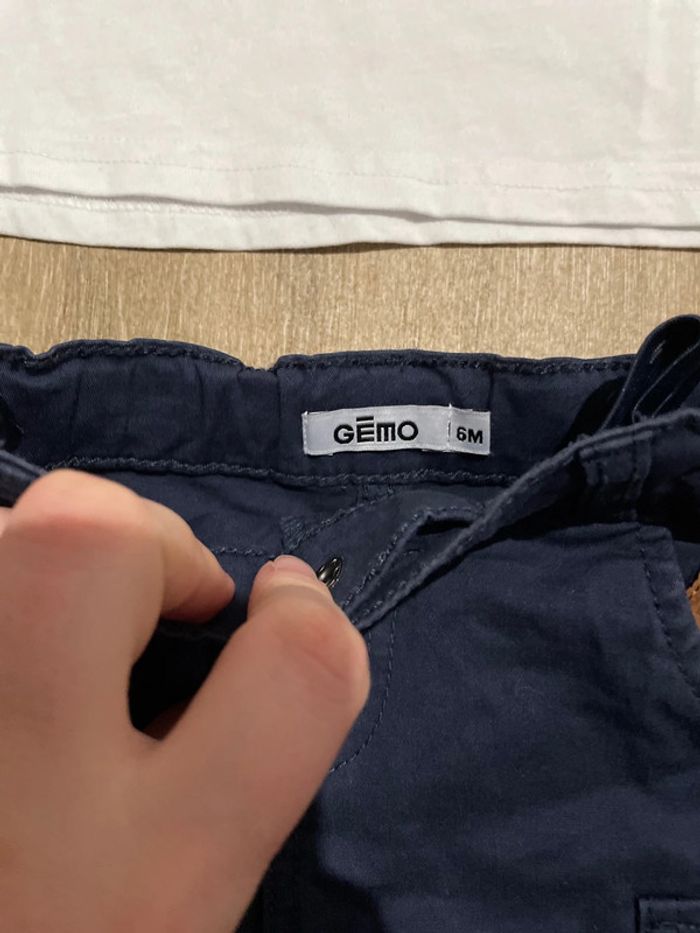 2 tenues short + t-shirt Kiabi tape à l’œil Gémo 6 mois - photo numéro 3