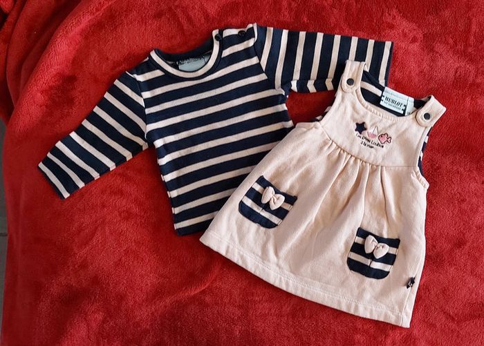 Ensemble robe + t shirt manche longue - photo numéro 3