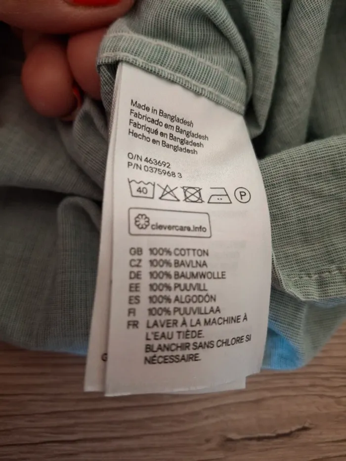 Chemise régular h&m L - photo numéro 5
