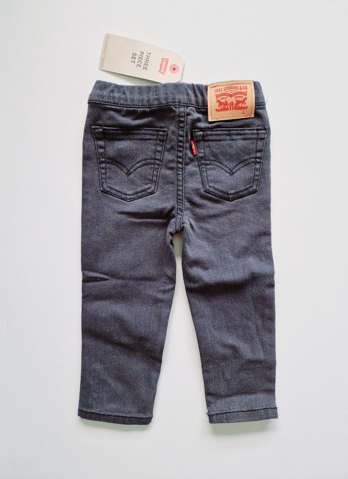 Levi's - Pantalon en jean - Taille élastiquée - Neuf avec étiquette ! (12 mois) - photo numéro 2